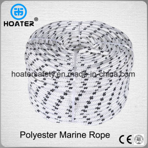 Colored 550kg Braided Polyester Rope 6mm for Widely Use