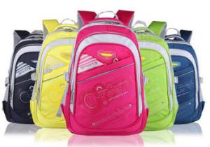 Five Colors Kid′s School Backpack Bags